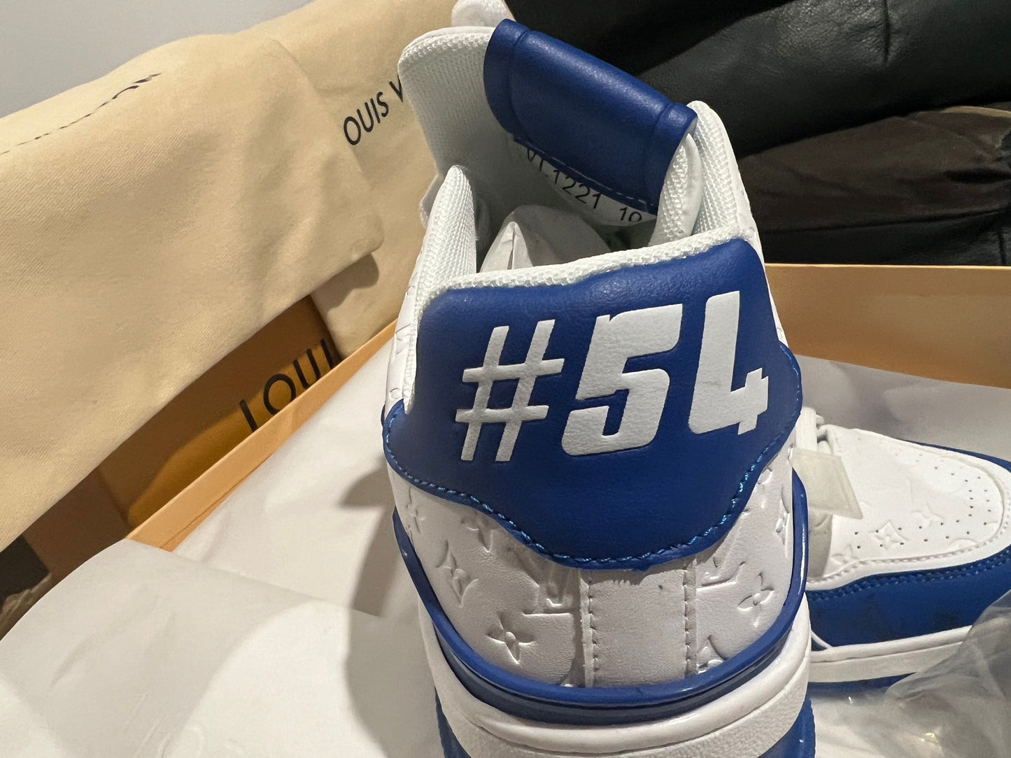 Louis Vuitton Blue Sneakers
