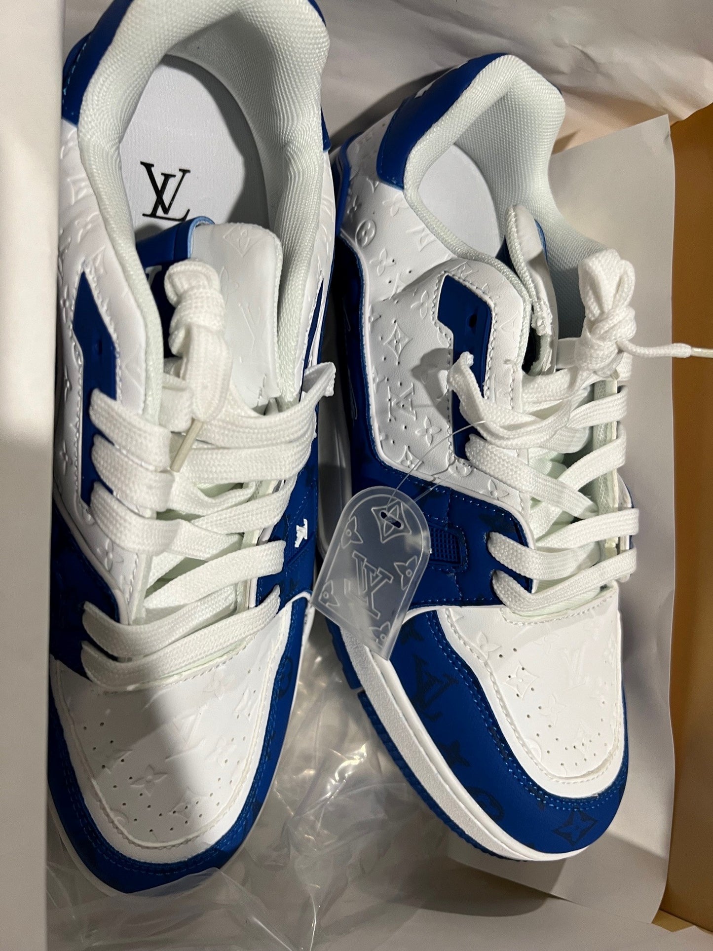 Louis Vuitton Blue Sneakers