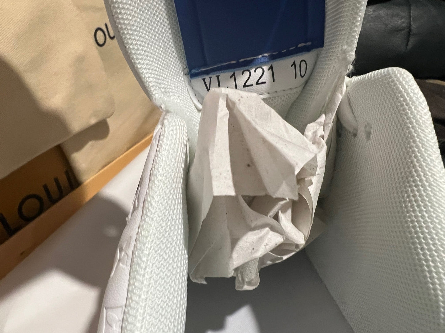 Louis Vuitton Blue Sneakers