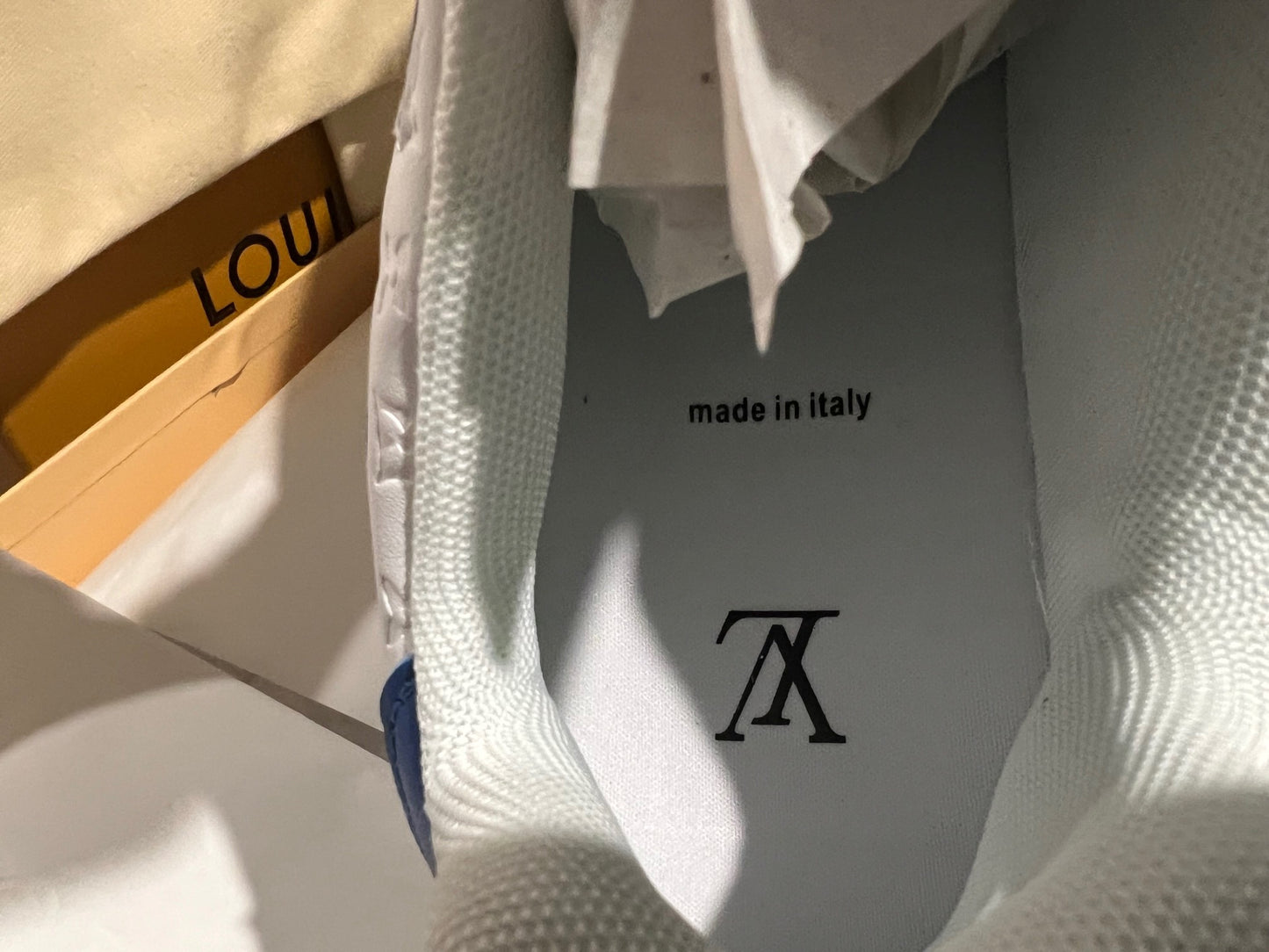 Louis Vuitton Blue Sneakers