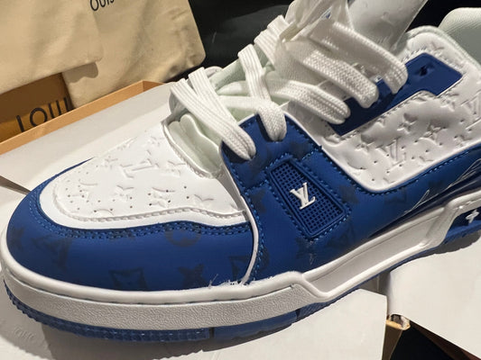 Louis Vuitton Blue Sneakers
